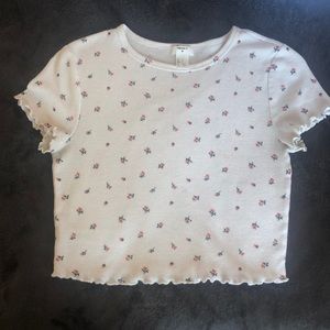 White Flowers Shirt